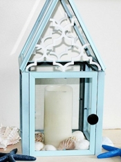 Our Crafty Mom Lantern From Picture Frames